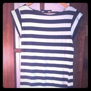 French connection mint green and navy dress